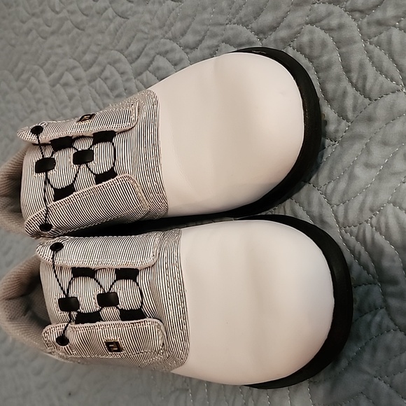 Women's FootJoy Dryjoys In Size 8.5M BOA White Black Golf - Picture 3 of 16